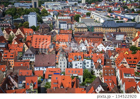 red roofs of the city red roofs of the city 134522920