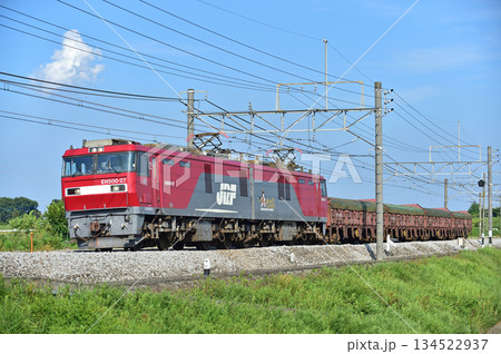 高崎線 岡部-本庄 JR貨物 EH500-27(仙台) 安中貨物 高崎線 岡部-本庄 JR貨物 EH500-27(仙台) 安中貨物 134522937