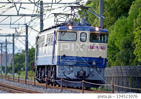 高崎線 本庄-岡部 JR貨物 EF65-2074(新鶴見) 高崎線 本庄-岡部 JR貨物 EF65-2074(新鶴見) 134523076