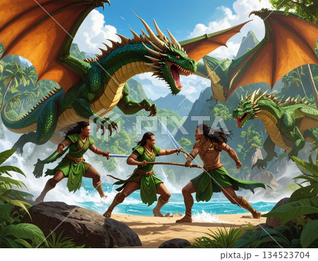 戦士　ドラゴン 134523704