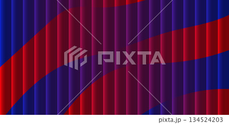 Abstract background featuring vibrant vertical stripes of red purple and blue. Abstract background featuring vibrant vertical stripes of red purple and blue. 134524203
