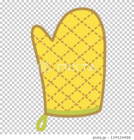 料理用ミトンのイラスト 料理用ミトンのイラスト 134524498