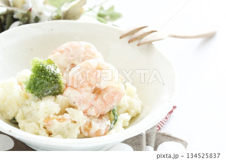 海老とポテトサラダ 134525837