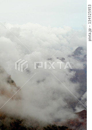 Cloudy Day At The Grand Canyon Arizona 134525953