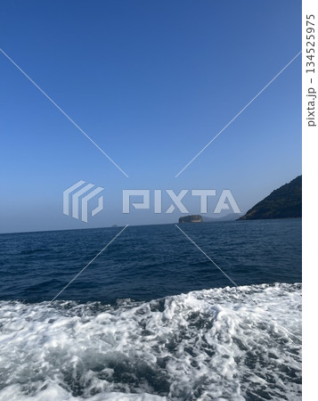 船から見た海 134525975