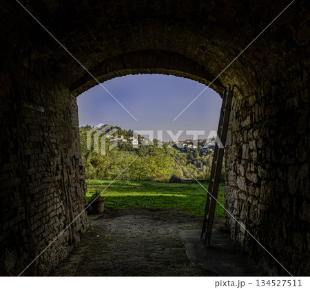 view of the valley in Piedmont seen from the door 134527511