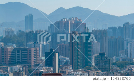 Dec 17 2025 Hong Kong Air Pollution Urban Smog Cityscape 134528760