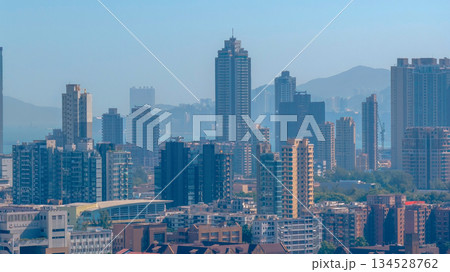 Dec 17 2025 East Kowloon Urban Skyline Cityscape Hong Kong Dec 17 2025 East Kowloon Urban Skyline Cityscape Hong Kong 134528762