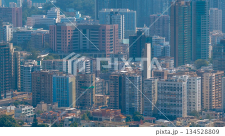 Dec 17 2025 Kowloon City Skyline Modern Urban Cityscape Hong Kong 134528809