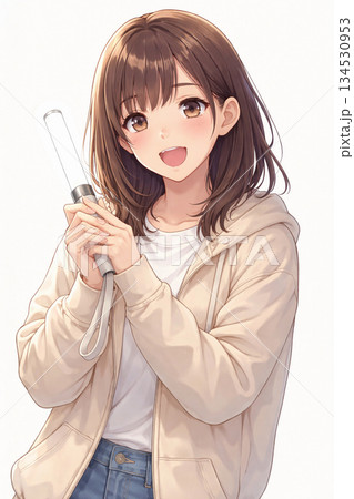 ライブ前の女性 134530953