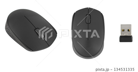computer manipulator, mouse, on a white background in isolation computer manipulator, mouse, on a white background in isolation 134531335