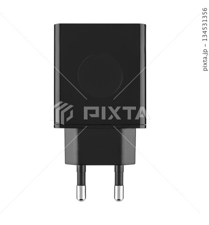 Power adapter for tablet laptop, on white background in insulation Power adapter for tablet laptop, on white background in insulation 134531356