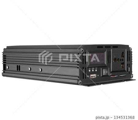 Inverters, voltage converter, on white background in insulation Inverters, voltage converter, on white background in insulation 134531368