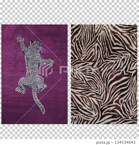 carpet for interior isolated on transparent background, home decor, 3D illustration, cg render 134534643