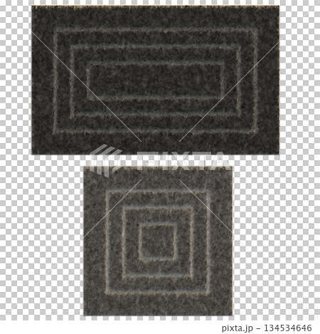 carpet for interior isolated on transparent background, home decor, 3D illustration, cg render carpet for interior isolated on transparent background, home decor, 3D illustration, cg render 134534646