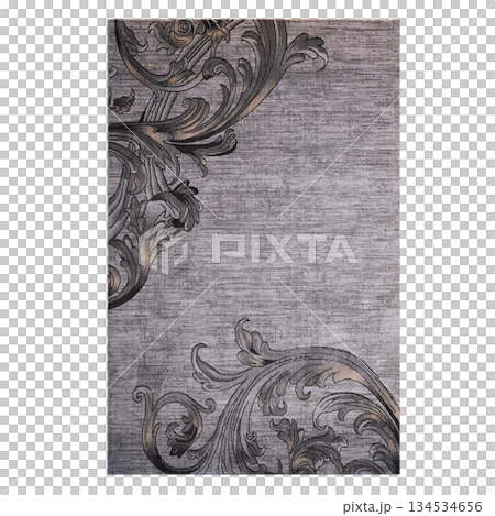 carpet for interior isolated on transparent background, home decor, 3D illustration, cg render carpet for interior isolated on transparent background, home decor, 3D illustration, cg render 134534656