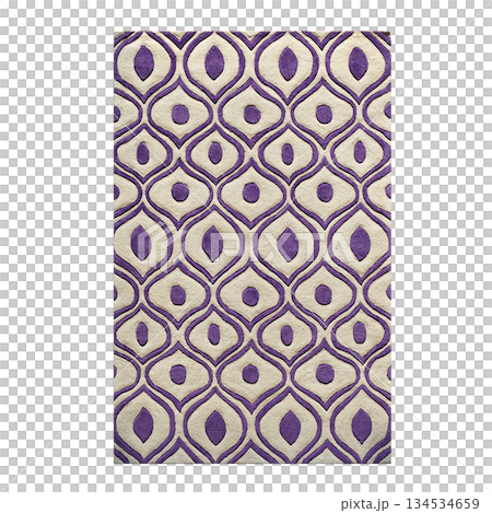 carpet for interior isolated on transparent background, home decor, 3D illustration, cg render carpet for interior isolated on transparent background, home decor, 3D illustration, cg render 134534659