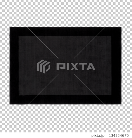 carpet for interior isolated on transparent background, home decor, 3D illustration, cg render carpet for interior isolated on transparent background, home decor, 3D illustration, cg render 134534670