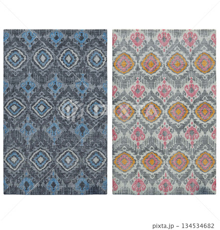 carpet for interior isolated on transparent background, home decor, 3D illustration, cg render carpet for interior isolated on transparent background, home decor, 3D illustration, cg render 134534682