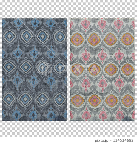 carpet for interior isolated on transparent background, home decor, 3D illustration, cg render carpet for interior isolated on transparent background, home decor, 3D illustration, cg render 134534682