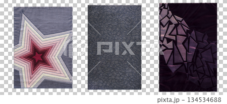 carpet for interior isolated on transparent background, home decor, 3D illustration, cg render 134534688