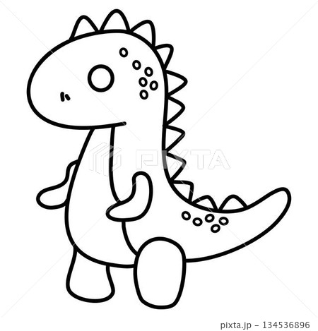 Giganotosaurus Coloring Page for Kids 134536896