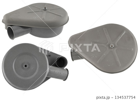 Air filter, Spare part from car, on white background in insulation 134537754