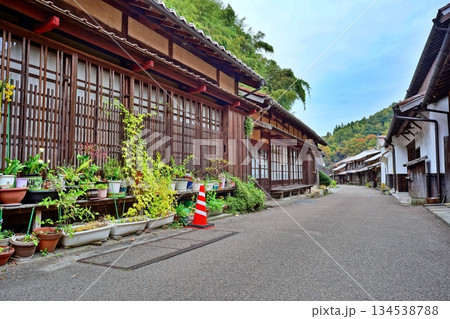 世界遺産 石見銀山　大森エリアの町並み 134538788