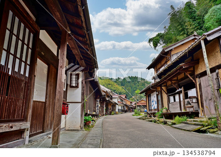 世界遺産 石見銀山　大森エリアの町並み 134538794