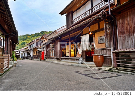 世界遺産 石見銀山　大森エリアの町並み 134538801