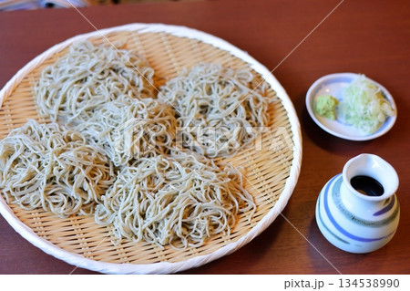 冷たい蕎麦 冷たい蕎麦 134538990