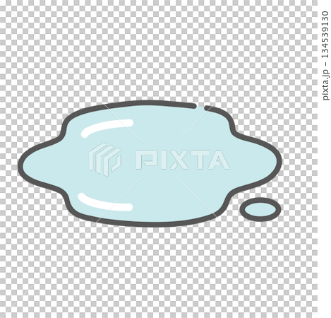 大腸鏡檢查前糞便清澈的示意圖（檢查正常，水樣便，無殘留物） 134539130