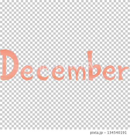 綺麗な水彩模様のDecemberのアイコンのイメージのイラスト 綺麗な水彩模様のDecemberのアイコンのイメージのイラスト 134540191