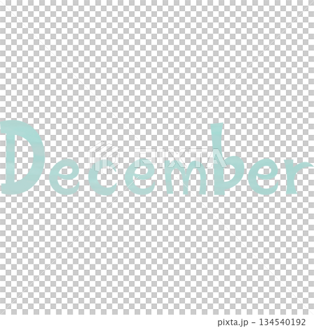 綺麗な水彩模様のDecemberのアイコンのイメージのイラスト 綺麗な水彩模様のDecemberのアイコンのイメージのイラスト 134540192