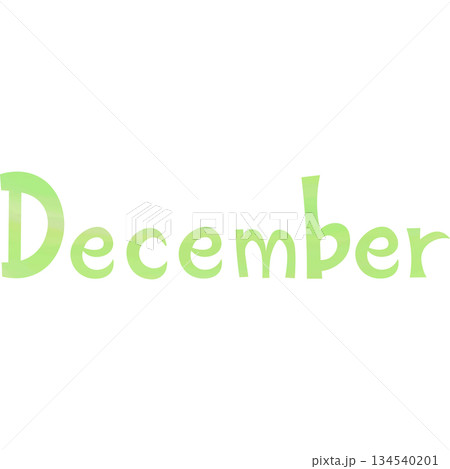 綺麗な水彩模様のDecemberのアイコンのイメージのイラスト 綺麗な水彩模様のDecemberのアイコンのイメージのイラスト 134540201