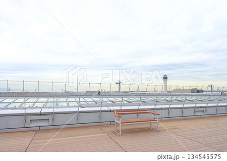 愛知県常滑市、中部国際空港の風景 愛知県常滑市、中部国際空港の風景 134545575