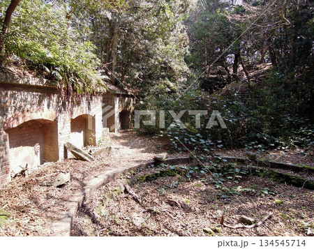 和歌山県友ヶ島の戦跡と旧日本軍要の塞跡 134545714