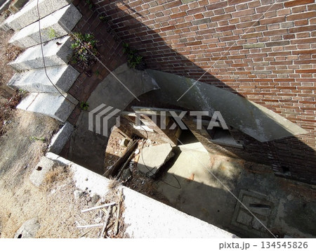 和歌山県友ヶ島の戦跡と旧日本軍要塞跡と砲台跡 134545826