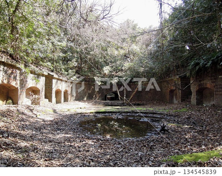 和歌山県友ヶ島の戦跡と旧日本軍要塞跡と砲台跡 134545839