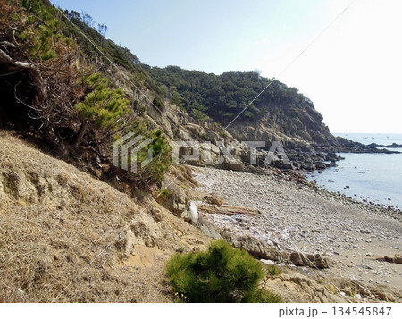 和歌山県友ヶ島の戦跡と旧日本軍要塞跡と砲台跡 134545847