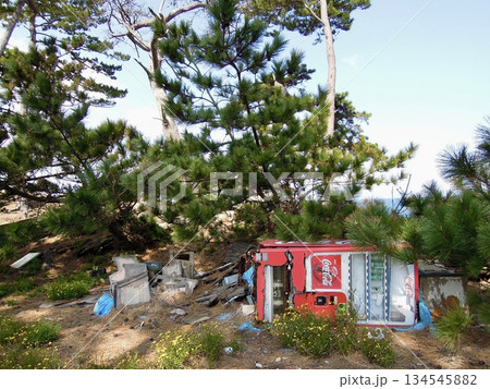 和歌山県友ヶ島の戦跡と旧日本軍要塞跡と砲台跡 和歌山県友ヶ島の戦跡と旧日本軍要塞跡と砲台跡 134545882
