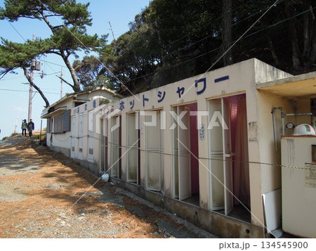 和歌山県友ヶ島の戦跡と旧日本軍要塞跡と砲台跡 134545900