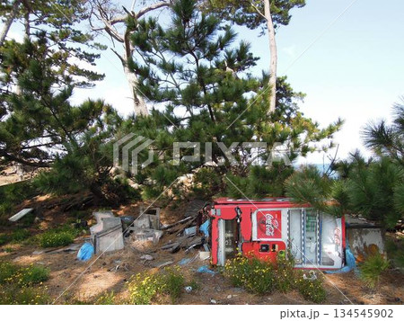 和歌山県友ヶ島の戦跡と旧日本軍要塞跡と砲台跡 和歌山県友ヶ島の戦跡と旧日本軍要塞跡と砲台跡 134545902