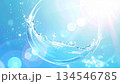 瑞々しい水の輪 134546785