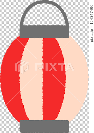 Hand-drawn single icon illustration: Lantern 134547496