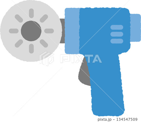 手書き風の単品アイコンイラスト 電動カッター 手書き風の単品アイコンイラスト 電動カッター 134547509