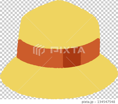 手繪單一圖示插圖：帽子 134547548