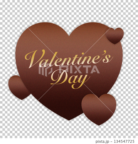 Valentine's Day Heart (Brown) Valentine's Day Heart (Brown) 134547725