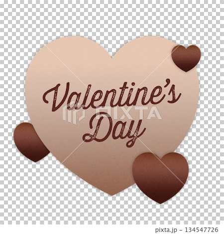 Valentine's Day Heart (Brown) Valentine's Day Heart (Brown) 134547726
