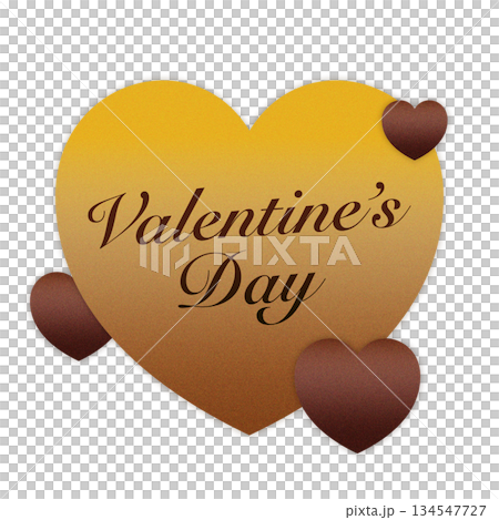 Valentine's Day Heart (Brown) Valentine's Day Heart (Brown) 134547727